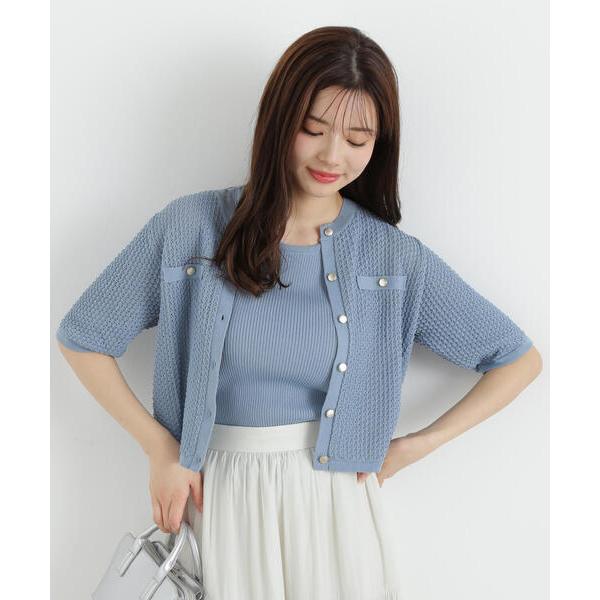 ニット セーター 変わり編みニットアンサンブル / 1215170600 レディース の商品画像