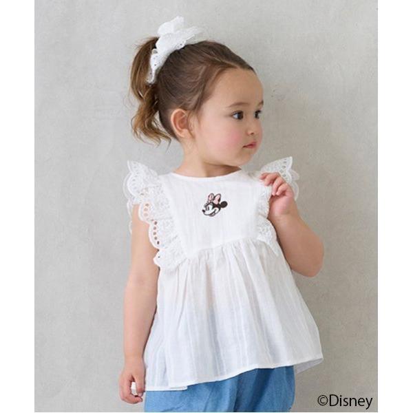チュニック 「Disney」ミニー/フリルチュニック キッズ 子供服 女の子 の商品画像