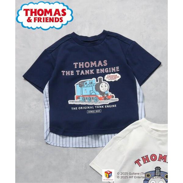 tシャツ きかんしゃトーマス ドッキングTシャツ キッズ 子供服 男の子 女の子 の商品画像