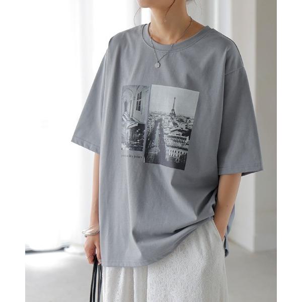 tシャツ UVカット 接触冷感 プリントTシャツ レディース の商品画像