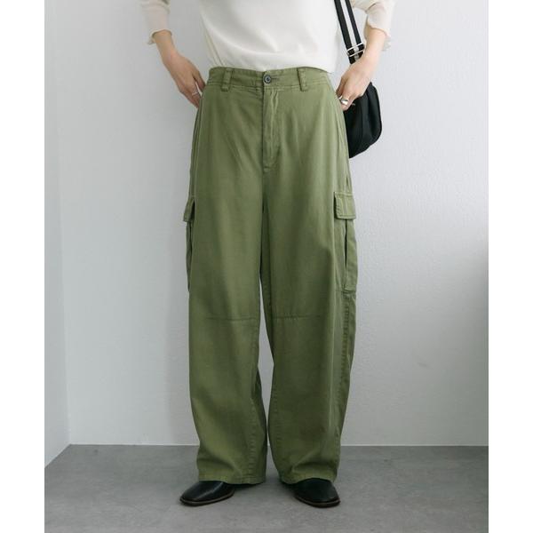 カーゴパンツ カーブシルエットカーゴパンツ レディース の商品画像