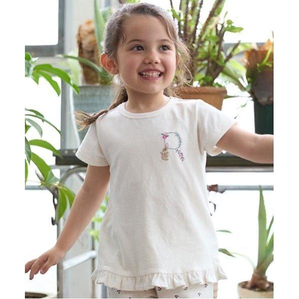 tシャツ 「プティプラ」アルファベットTシャツ キッズ 子供服 女の子 の商品画像