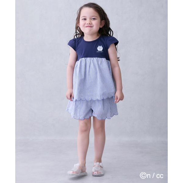 パンツ 「ちいかわ」刺しゅうキュロット キッズ 子供服 女の子 の商品画像