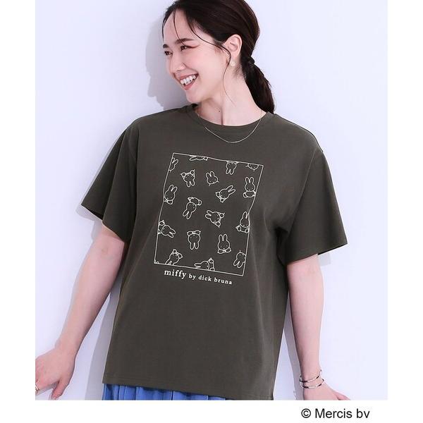 tシャツ 「miffy」グラフィックTシャツ レディース