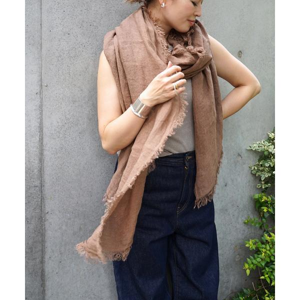 ストール マフラー 「ASAUCE MELER/アソースメレ」LINEN STOLE レディース の商品画像