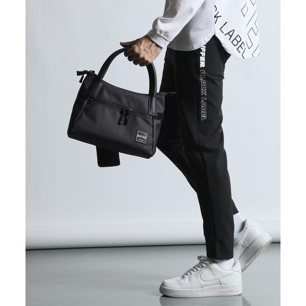 トートバッグ 「BLACK LABEL」GYM BAG MINI：ミニジムバッグ ミニトート メンズ の商品画像