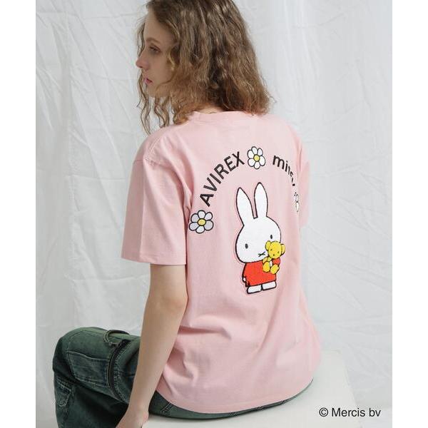 tシャツ 「AVIREX×miffy」WEB限定 SAGARA T-SHIRT/アヴィレックス×ミッフィー サガラTシャツ レディース