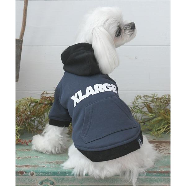 犬 服 XLARGE/ツートーンフーディー（Yahoo!・ZOZOTOWN Yahoo!店）