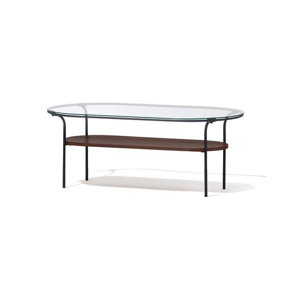 家具 レガート コーヒーテーブル L ブラック×ブラウン （W950）