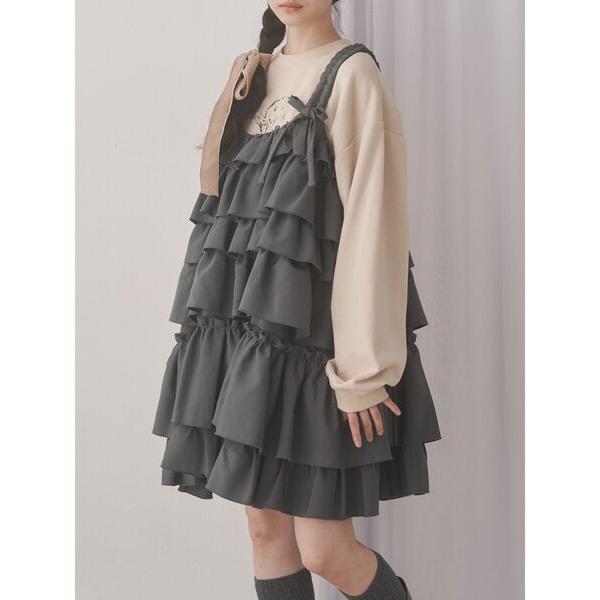 ワンピース ホイップクリームミニワンピース｜ZOZOTOWN Yahoo!店