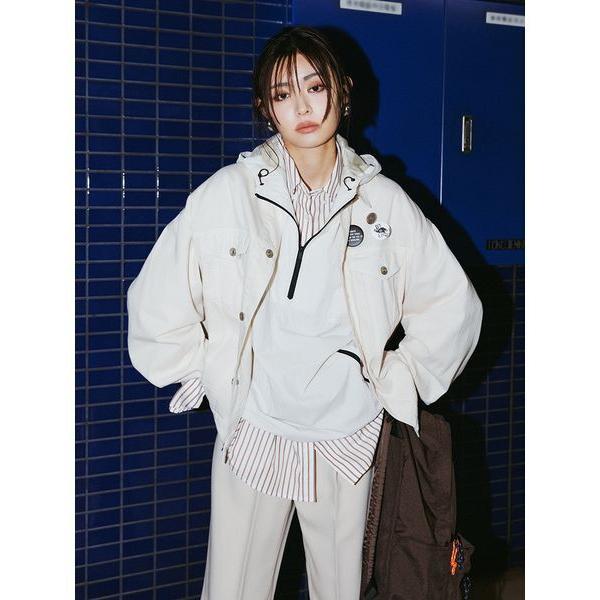 デニムジャケット gジャン 缶バッチ付きGジャン レディース の商品画像