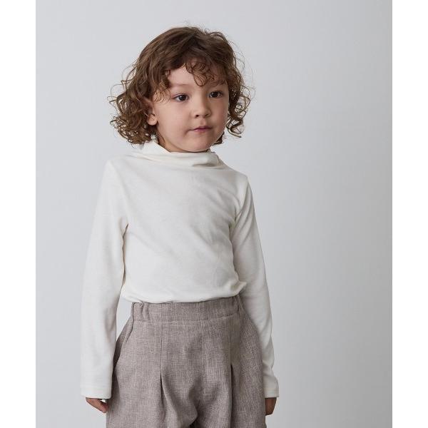 tシャツ シームレスハイネックプルオーバー（MOMとお揃い） キッズ 子供服 男の子 女の子 の商品画像