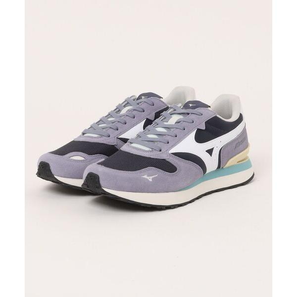 スニーカー mizuno ミズノ RB87 メンズスニーカー D1GA2352 24 ネイビー/ホワイト/パープル メンズ