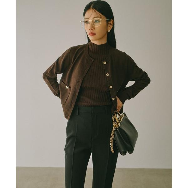 カーディガン ベーシックウールニットカーディガン レディース の商品画像