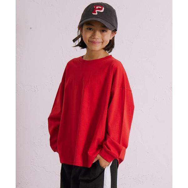 tシャツ 「綿100%」無地 アソート 長袖 Tシャツ「PAIRMANON STREET」 キッズ 子供服 男の子 女の子 の商品画像