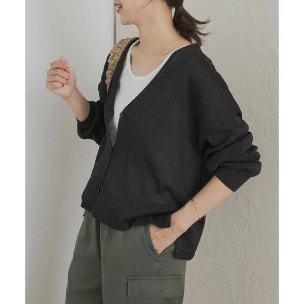 カーディガン ウォッシャブルドライニットカーディガン レディース の商品画像