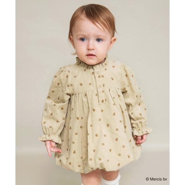 ベビー服 ロンパース 「miffy/ミッフィー」長袖バルーンカバーオール