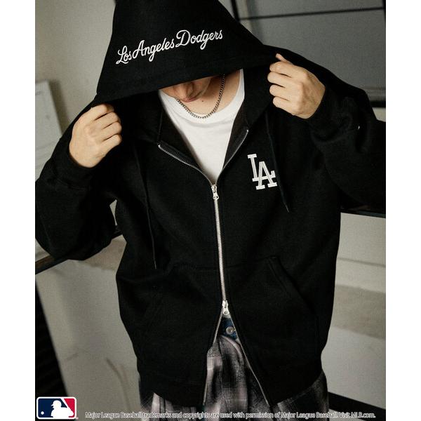 パーカー MLB/メジャーリーグベースボール 別注 SWEAT ZIP HOODIE/ジップアップパーカー(限定展開) メンズ の商品画像