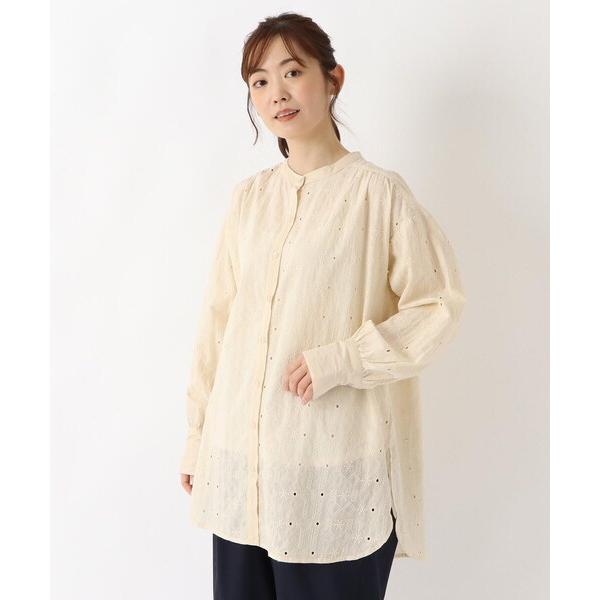 ブラウス シャツ コットン シフリーチュニックシャツ レディース