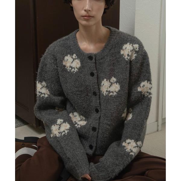 カーディガン flower nuance cardigan / フラワーニュアンスカーディガン レディース の商品画像