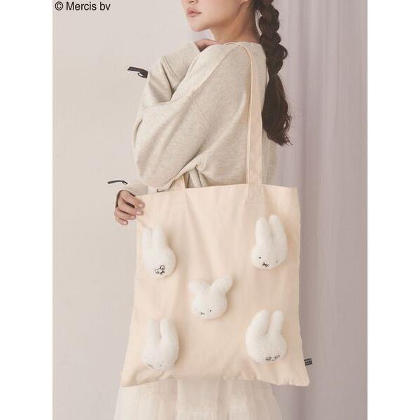 トートバッグ もこもこナインチェfamily bag レディース