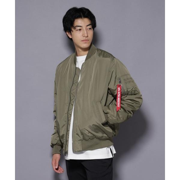 ma1 ma-1 ALPHA INDUSTRIES/MA-1 OXFORD FLIGHT JACKET メンズ