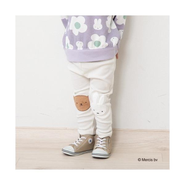 レギンス スパッツ ミッフィーアップリケレギンス キッズ 子供 女の子