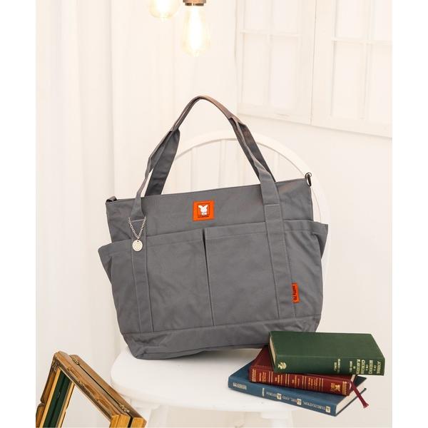 トートバッグ 「miffy/ミッフィー」 70thアイテム ナインチェ チャーム付きビッグサイズ2wayトートバッグ レディース