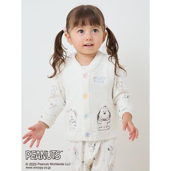ベビー 「PEANUTS PUPPIES」「BABY」ベビモコベスト