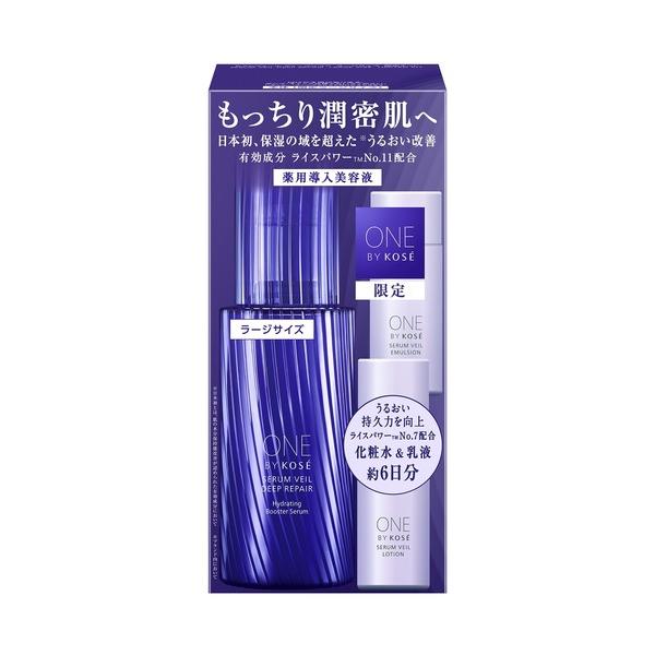 美容液 オイル クリーム ワンバイコーセー one by kose セラムヴェール ディープリペア ラージサイズ 限定キット（Yahoo!・ZOZOTOWN Yahoo!店）