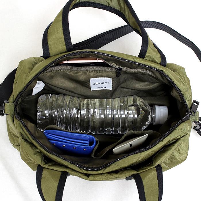 トートバッグ レディース 2way ポケット多い 撥水 キルティング マチ