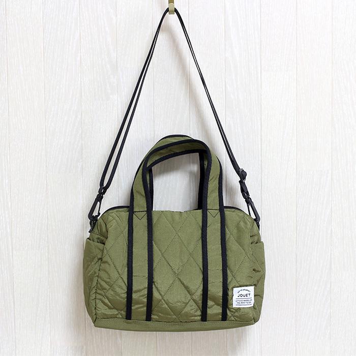 トートバッグ レディース 2way ポケット多い 撥水 キルティング マチ