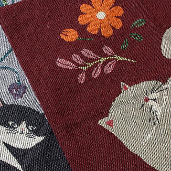 FRIENDSHILL（フレンズヒル） アニマル クッションカバー45×45 猫 猫柄