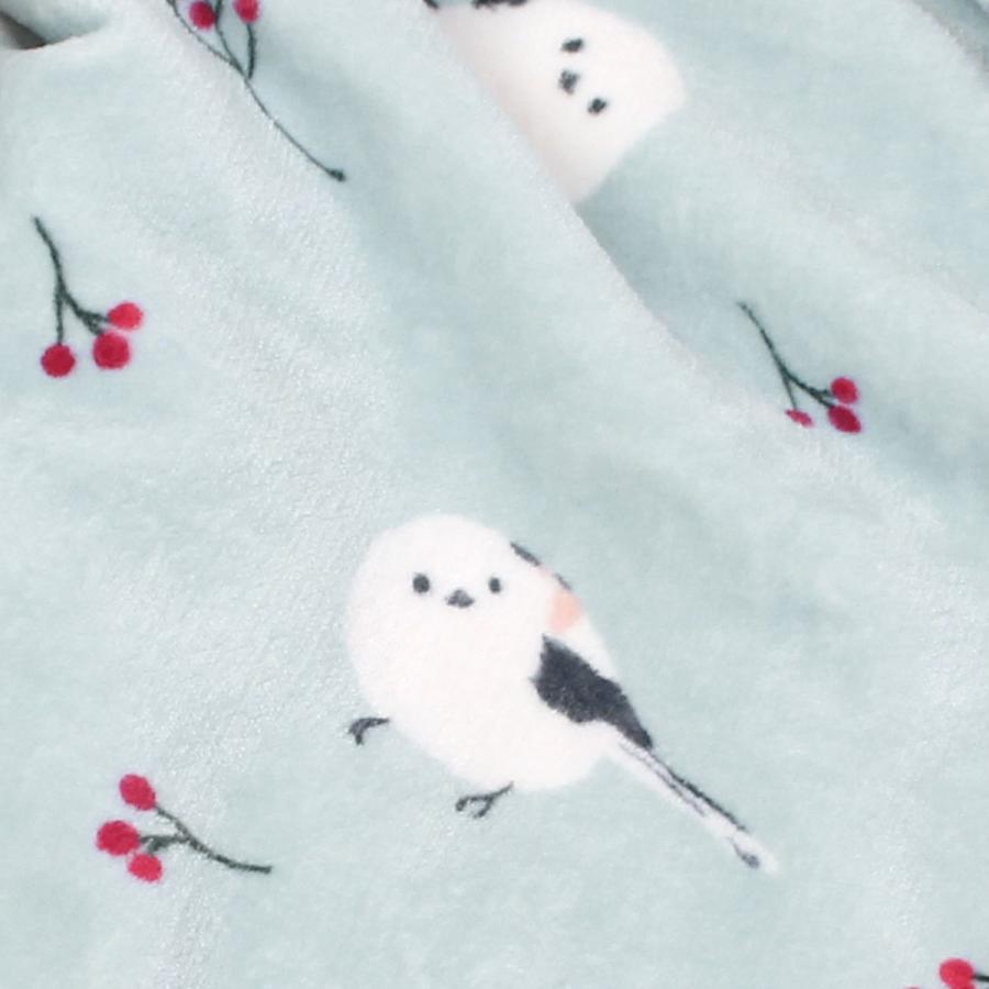 FRIENDSHILL（フレンズヒル） ブランケット ひざ掛け 厚手 シマエナガ