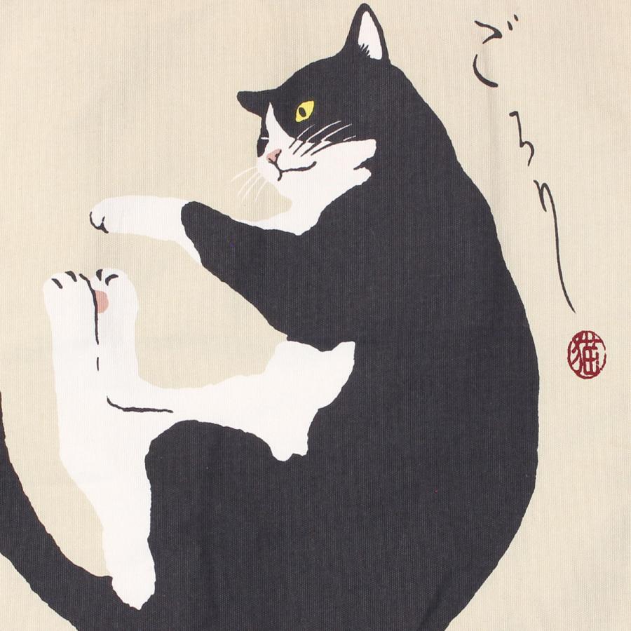 FRIENDSHILL（フレンズヒル） トートバッグ a4 幌布 大きめ 猫 縦型 猫