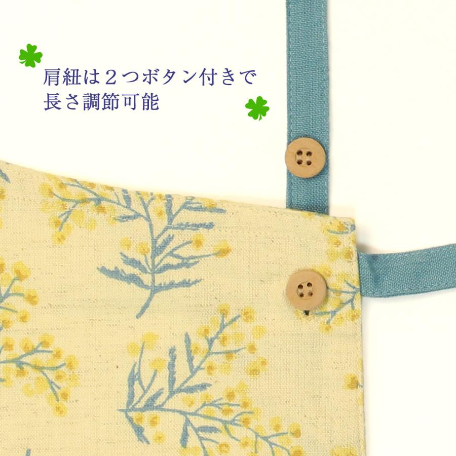 FRIENDSHILL（フレンズヒル） エプロン ショート丈 おしゃれ 花柄