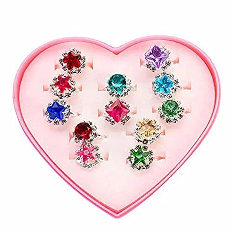 指輪 ドレス 子供 女用 おもちゃ 子供 あくせさりー セット 宝石 おもちゃ 女 の オモチャ 子供 指輪 おもちゃ 指輪 子供用 指輪 子ども用ファッション小物