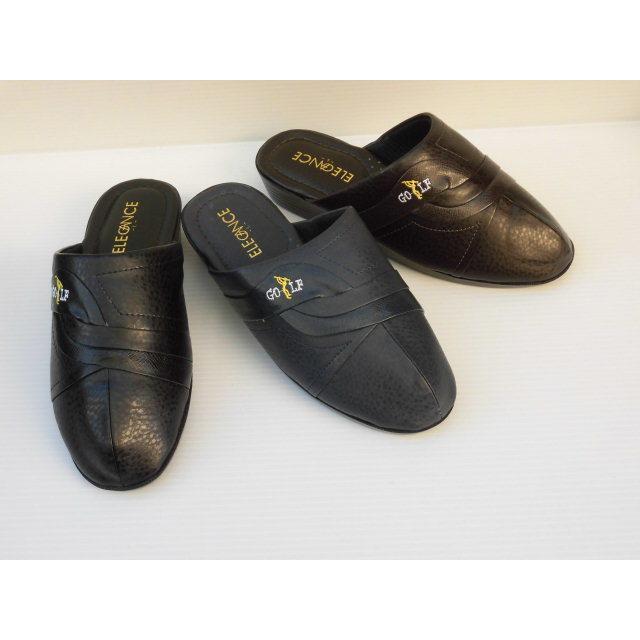 色柄お任せ New PePe 9333 つま先カバー 前かぶり ウレタン底 事務所 オフィス サンダル 履き 防寒 モード履き 紳士 メンズ スリッパ つっかけ 庭履き ヘップ | 