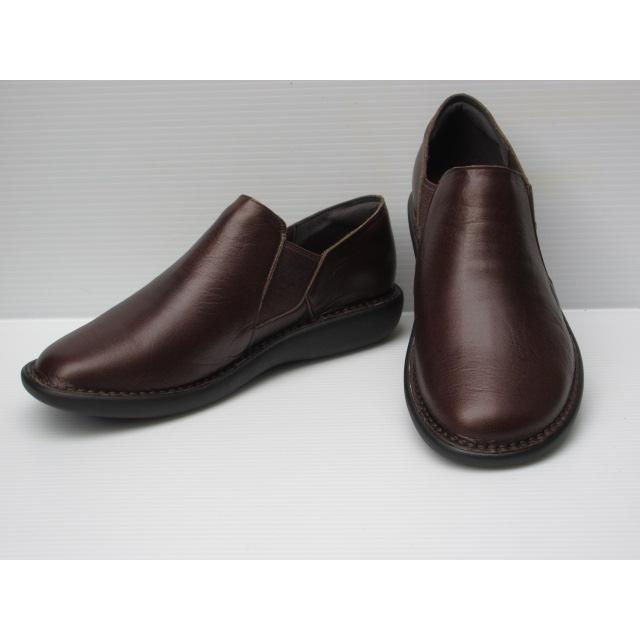 SPORTS NINE スポーツナイン 19604 サイドゴア スリッポン 牛革