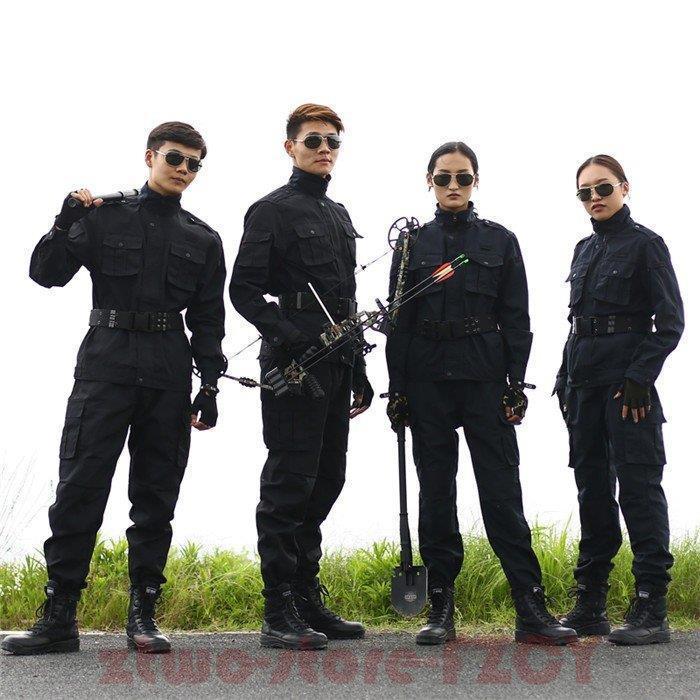 迷彩服 戦闘服 ブラック メンズ レディース サバゲー装備 軍服 アーミーコスプレ 迷彩柄 上下セット ジャケット ズボン 作業服 ゲーム服 スパッツ コメント Ao 0914 Entqp494 Z2ストア 通販 Yahoo ショッピング