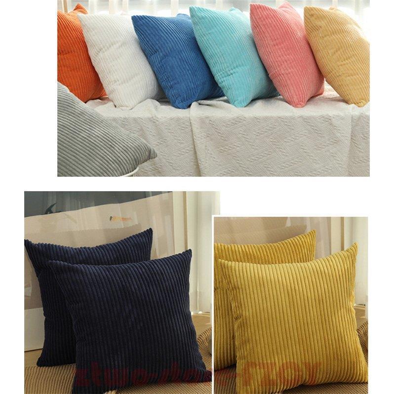 クッションカバー おしゃれ 北欧 45×45cm 洗える コーデュロイ