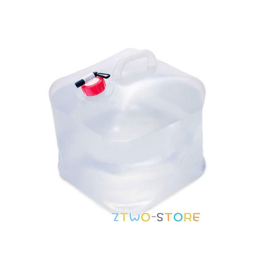 ウォーターバッグ 携帯用 避難グッズ 20L セット 折りたたみ 水タンク 災害 防災 非常用給水袋 キャンプ ハイキング 大容量 貯水 飲料水 コンパクト | ブランド登録なし | 01