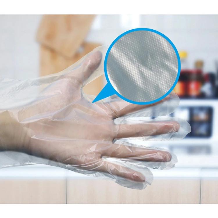 限定タイムセール】ポリエチレン手袋 100枚 プラスチック手袋 調理用