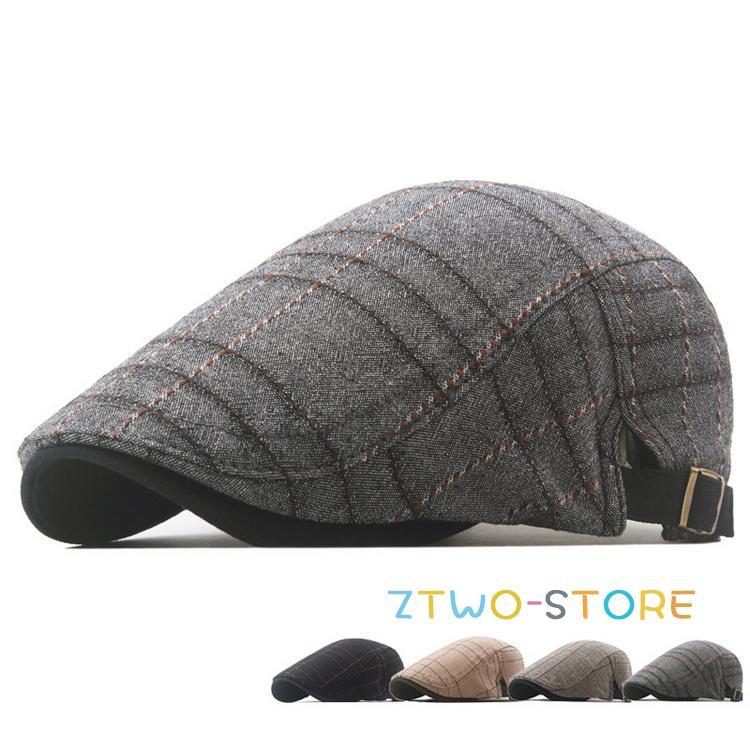 帽子 メンズ レディース 薄手 春夏 ハンチング帽 100%綿 サイズ