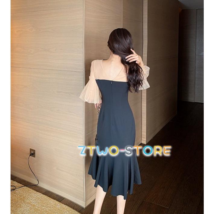 フェアリーマーメイドワンピース★韓国ドレス結婚式二次会 パーティードレス 韓国 結婚式 服装 女性 お呼ばれドレス 二次会