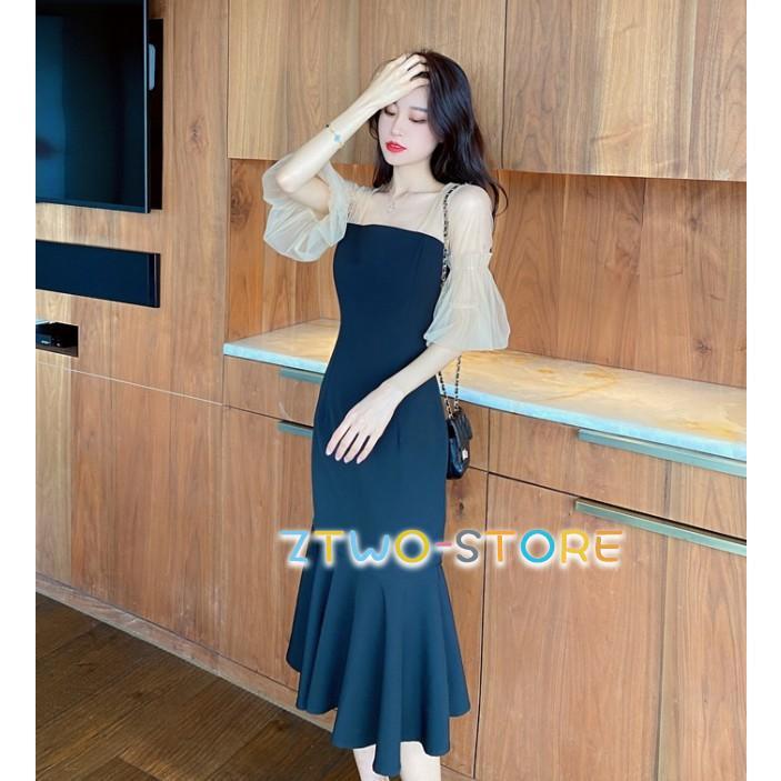 ♪新品♪パーティードレス ロング マーメイド 韓国 結婚式 二次会  