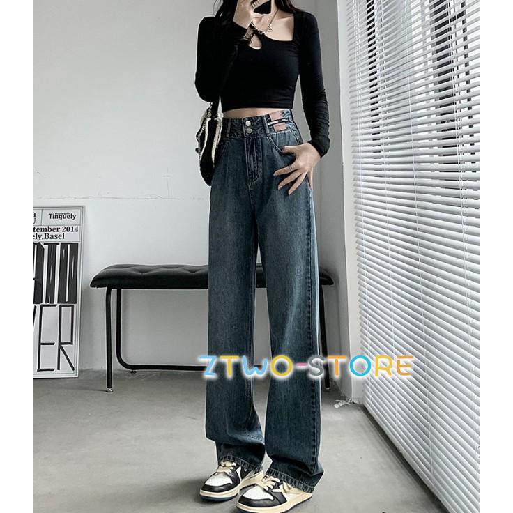 ジーンズ レディース ストレート ボトムス ストレートデニム