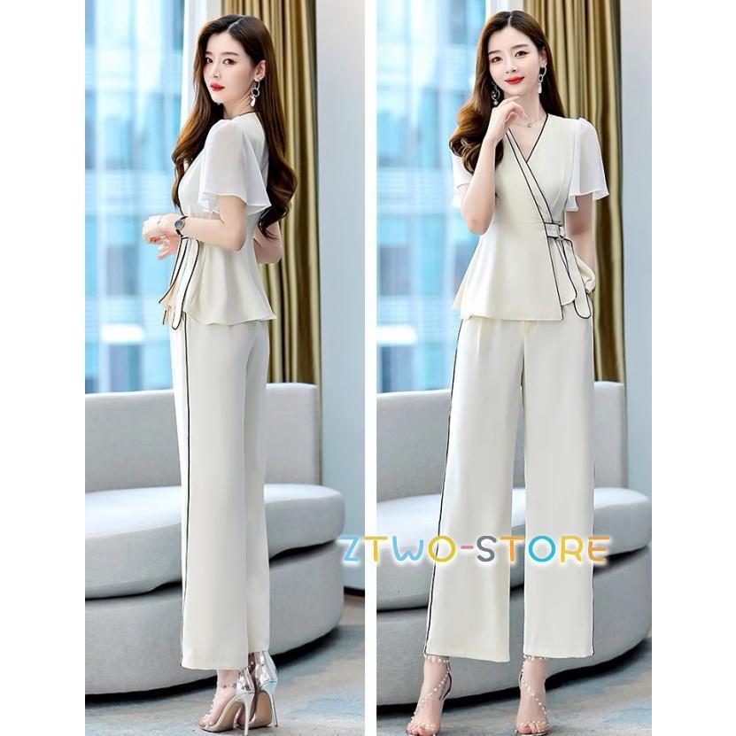 パンツドレス かっこいい セットアップ レディース カシュクール