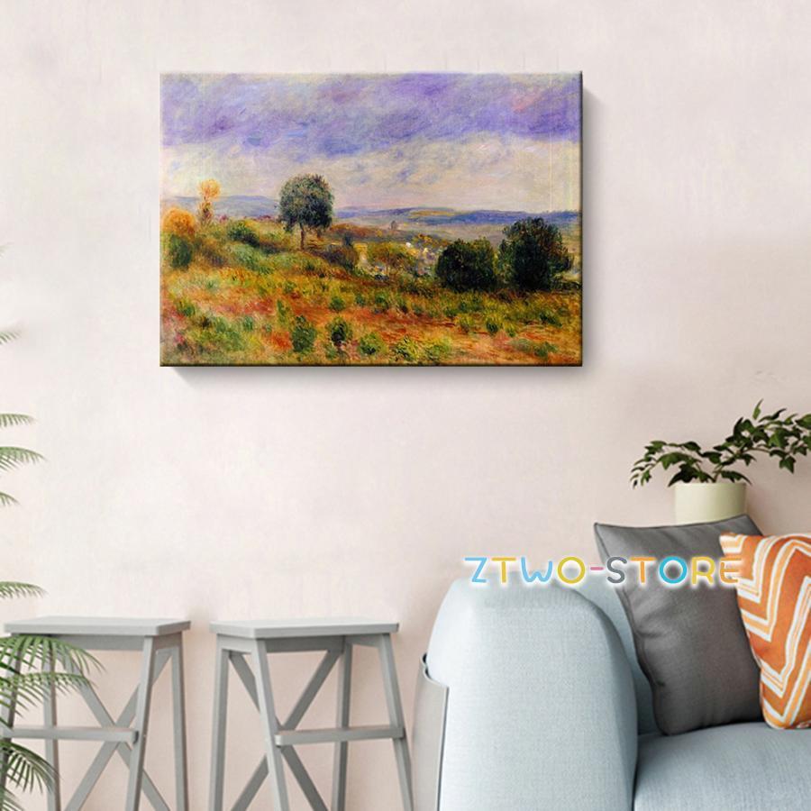 ファブリックパネル 絵画 インテリア ファブリック 絵 「Landscape， Vuvers-sur-Oise」 35×50cm 壁掛け アートパネル_6