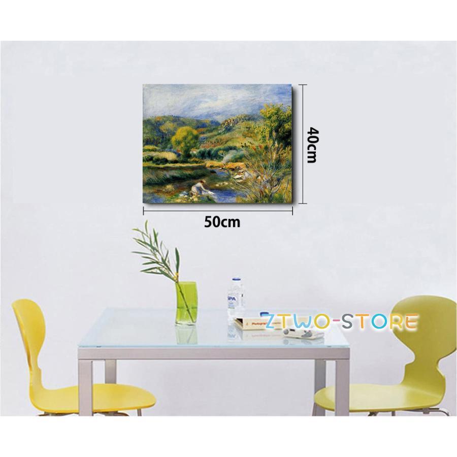 ファブリックパネル 絵画 インテリア ファブリック 絵 「The Laundress」 40×50cm 壁掛け アートパネル リビング プレゼント_2